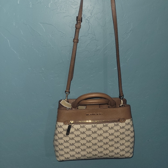 🤎 NEW Michael Kors Satchel🤎 - Picture 3 of 4